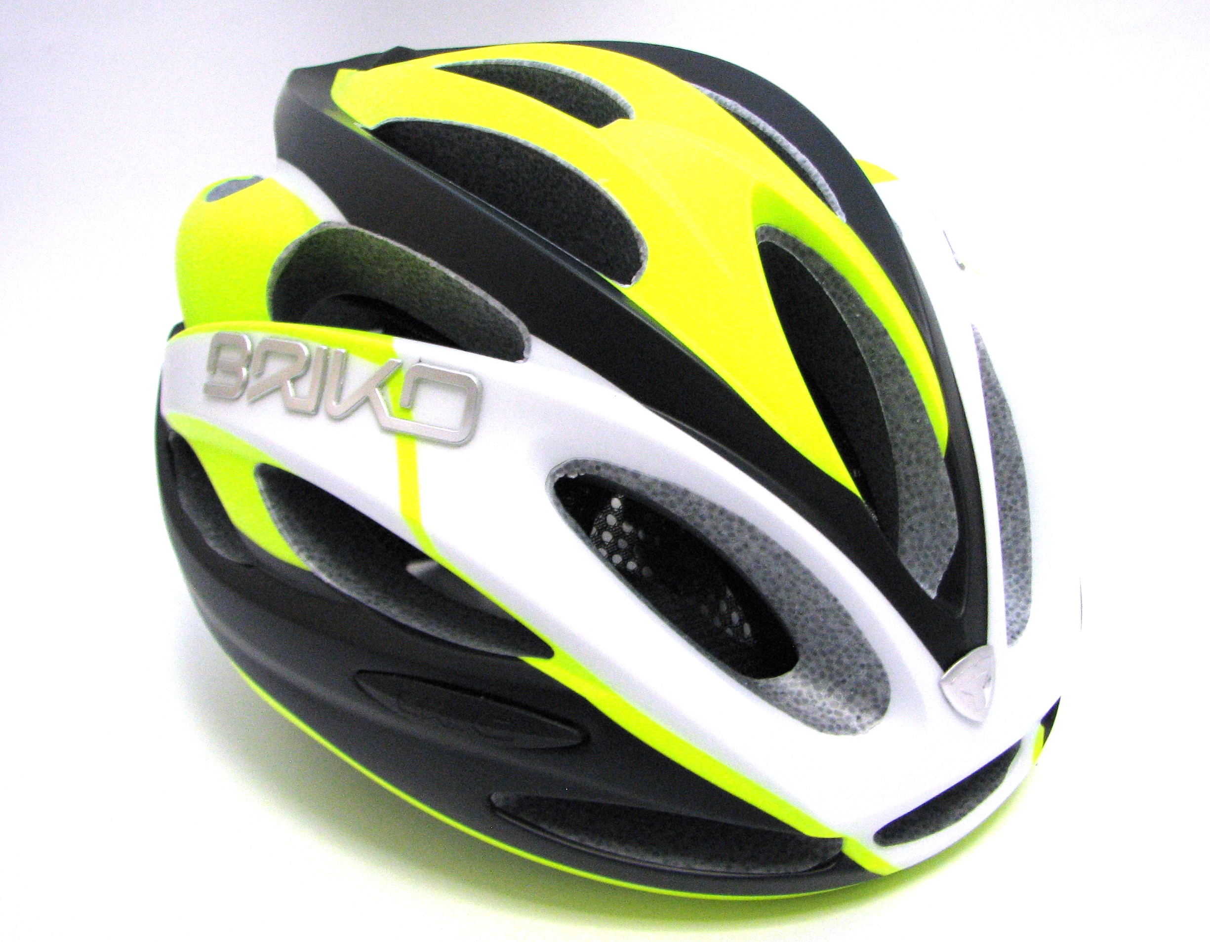 Велошлем Briko FIAMMA Green Fluo M Велошлем Briko FIAMMA Green Fluo M